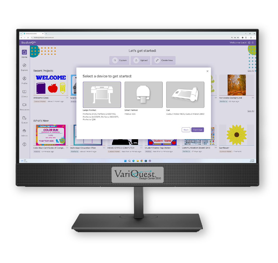 variquest studiovq design platform for schools