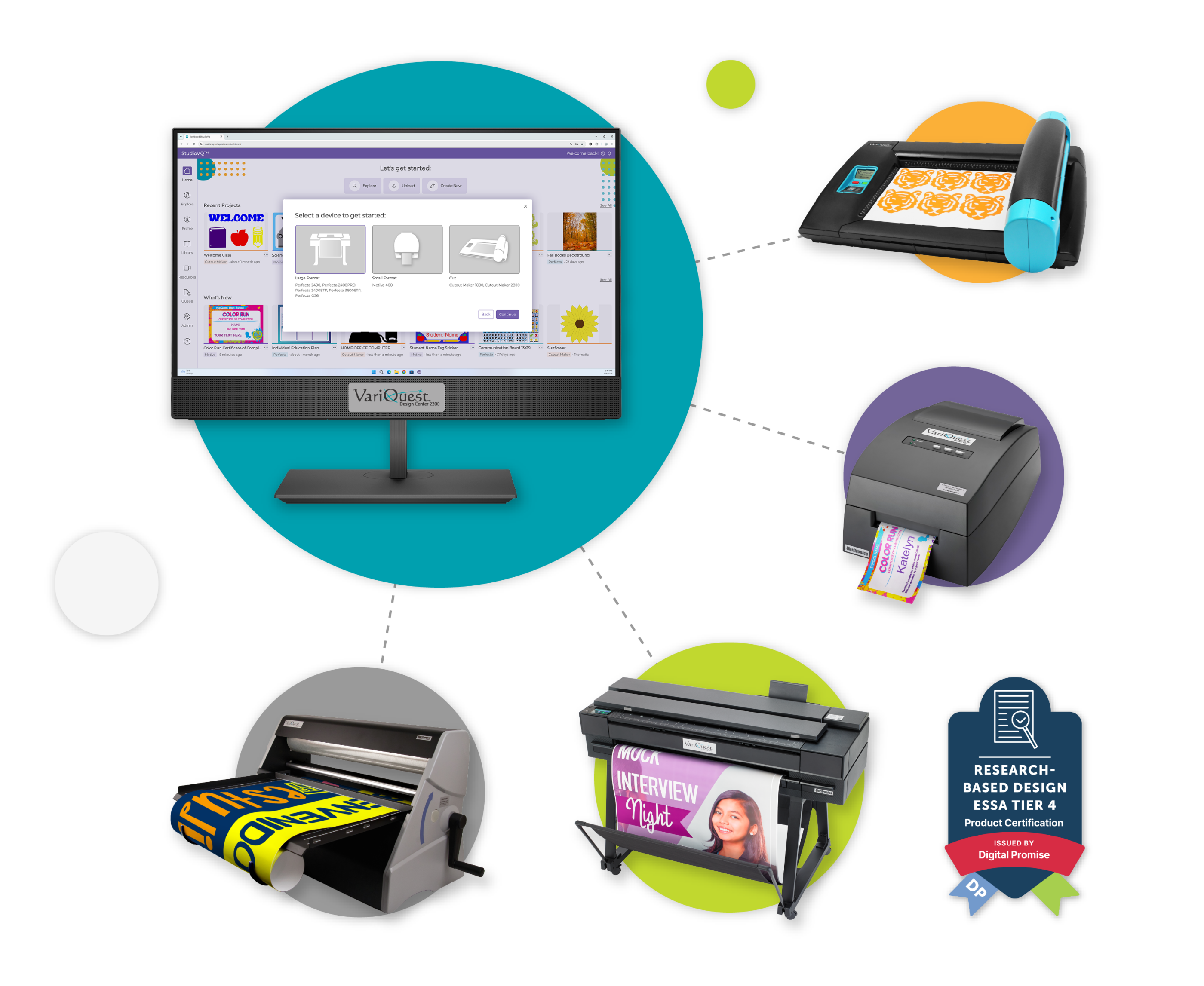 variquest visual and kinesthetic learning suite for schools